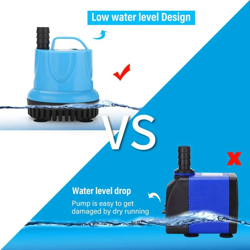 Submersible Aquarium Water Pump with Built In Filter for Fish Tank - Image 4