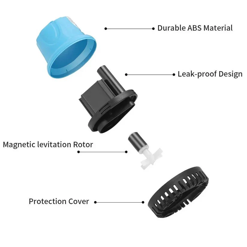 Submersible Aquarium Water Pump with Built In Filter for Fish Tank - Image 7