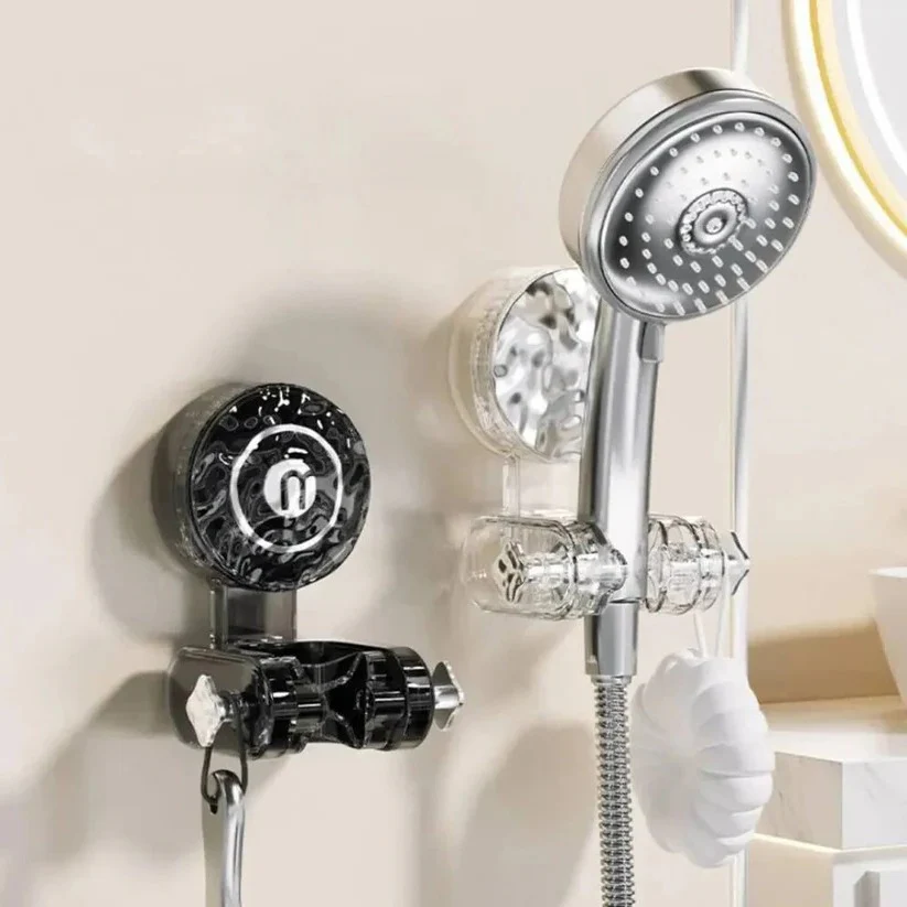 Suction Cup Shower Head Bracket with Adjustable Angle Mount - Image 3