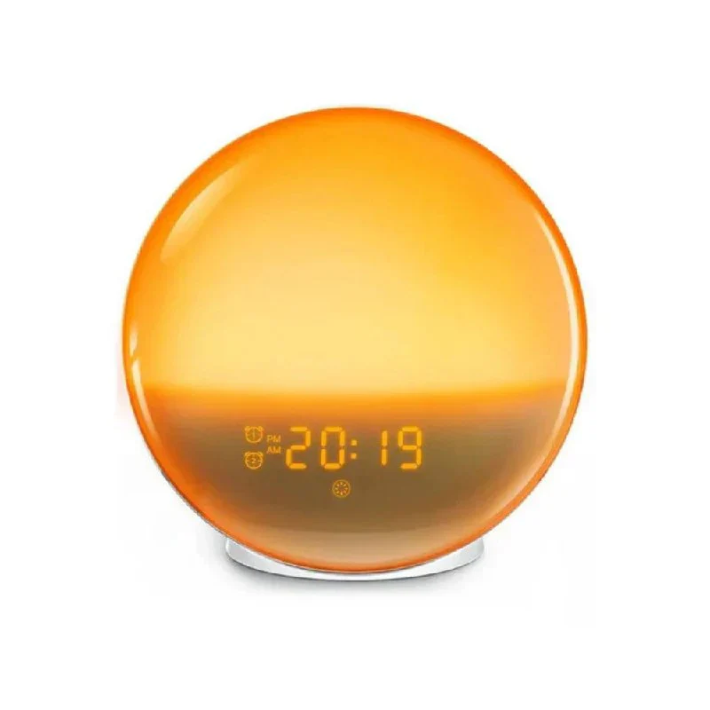 Sunrise and Sunset Simulation Alarm Clock with Bluetooth, FM Radio and App Control - Image 8
