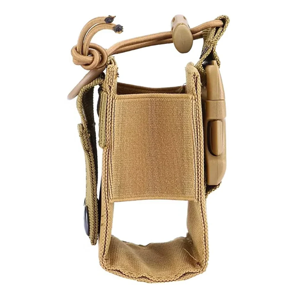 Durable 600D MOLLE Radio Holder Tactical Waist Carry Walkie Talkie Pouch - Image 9