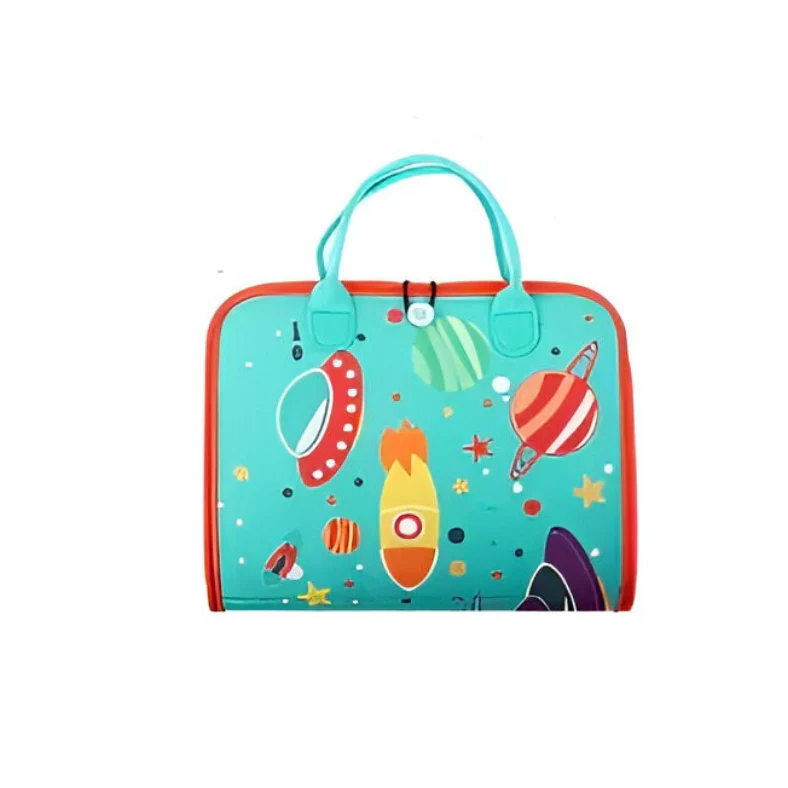 Kid's Activity Board with Textures and Movable Parts - Image 2