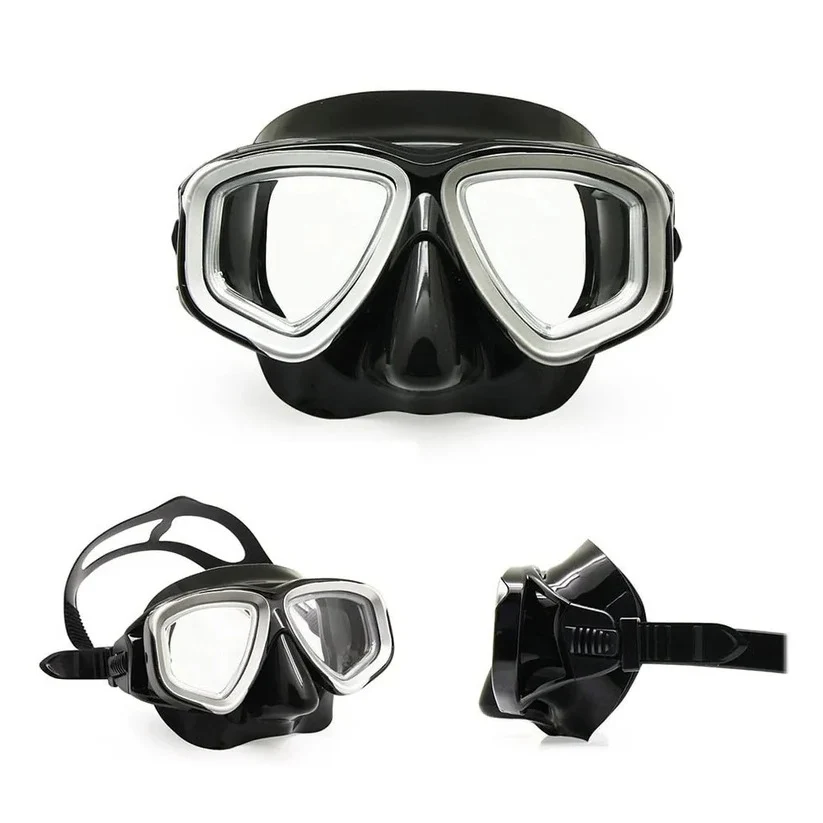 Tempered Glass Scuba Mask with Silicone Seal, Anti Fog Lens - Image 13