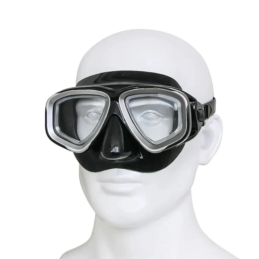 Tempered Glass Scuba Mask with Silicone Seal, Anti Fog Lens - Image 14