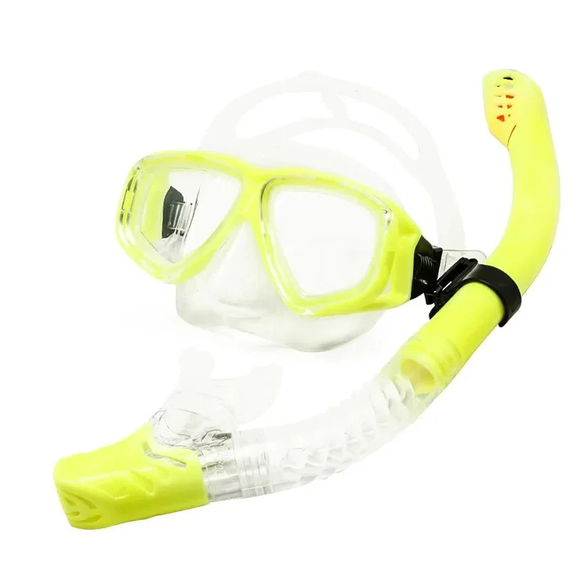 Tempered Glass Scuba Mask with Silicone Seal, Anti Fog Lens - Image 3