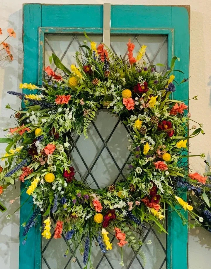 Texas Wildflower Wreath - Image 4