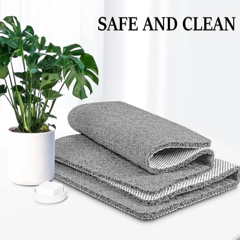 Textured Non Slip Shower Mat with Porous Drainage - Image 4