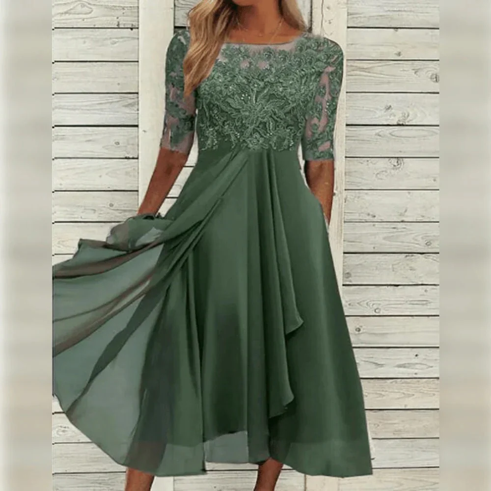 Women’s Elegant Dress, Comfortable, Versatile Style for Special Occasions - Image 3