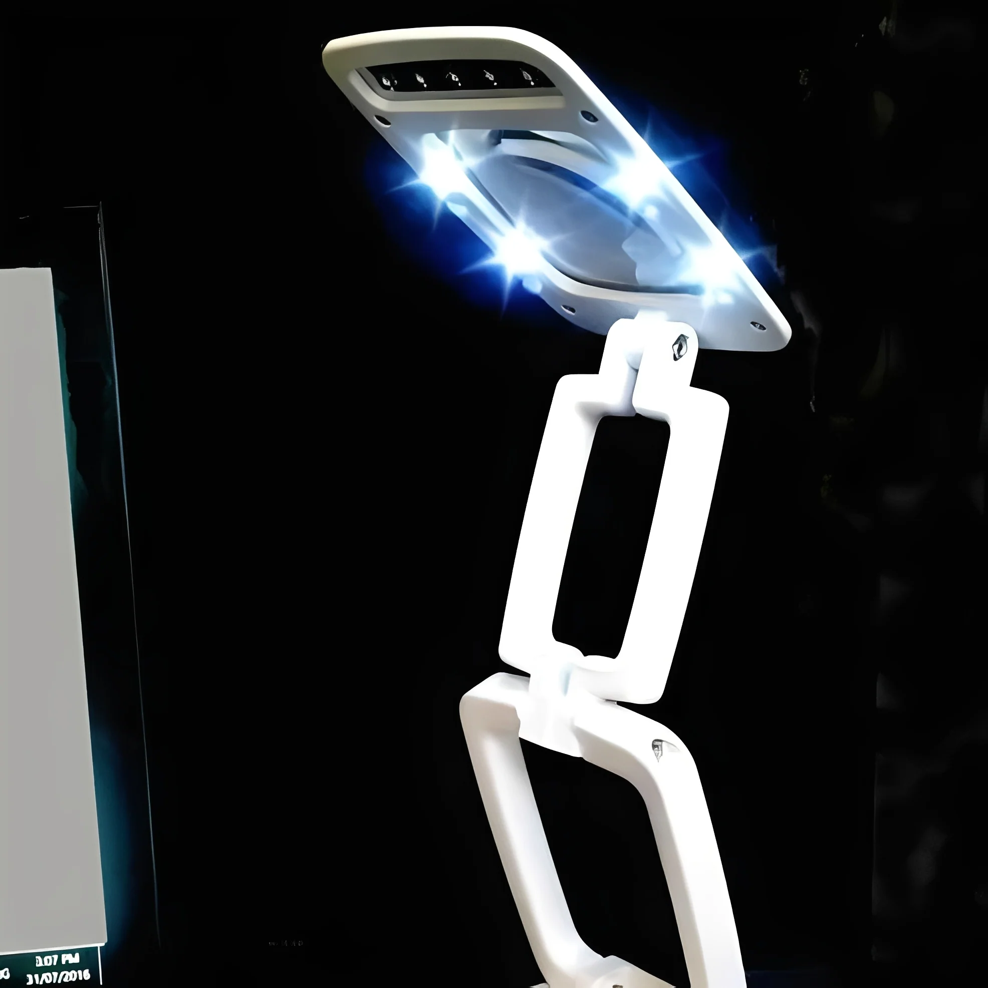 Adjustable Floor Magnifier with Large Viewing Lens and LEDs - Image 5