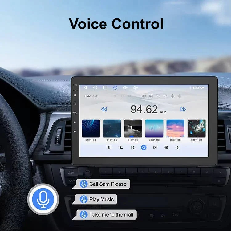 Touchscreen Car Stereo with Rotating Display, Bluetooth and Backup Camera Support - Image 3