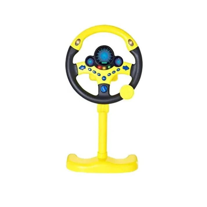 Interactive Toy Steering Wheel with Lights and Sounds for Kids - Image 2