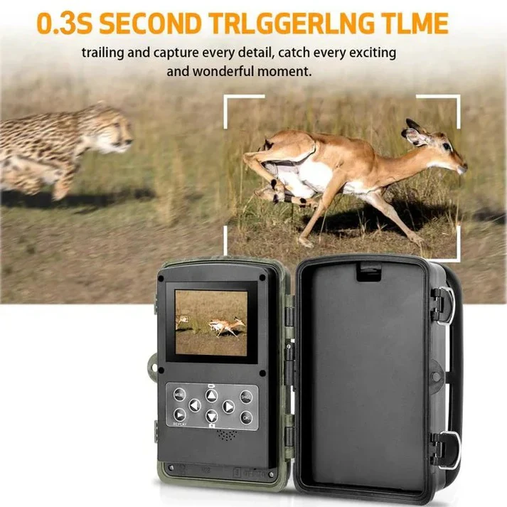 Trail Camera with PIR Motion Sensor and Infrared Night Capture - Image 3