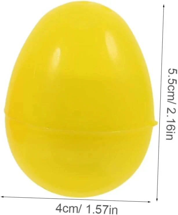 Fillable Glow Easter Eggs with Clear Shell for Hunts and Basket Decor - Image 9
