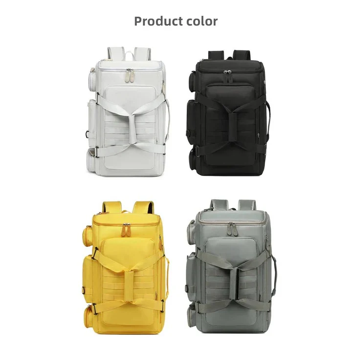 Travel Backpack with Laptop Pocket and Multi Compartment Design - Image 7