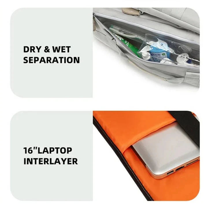 Travel Backpack with Laptop Pocket and Multi Compartment Design - Image 9