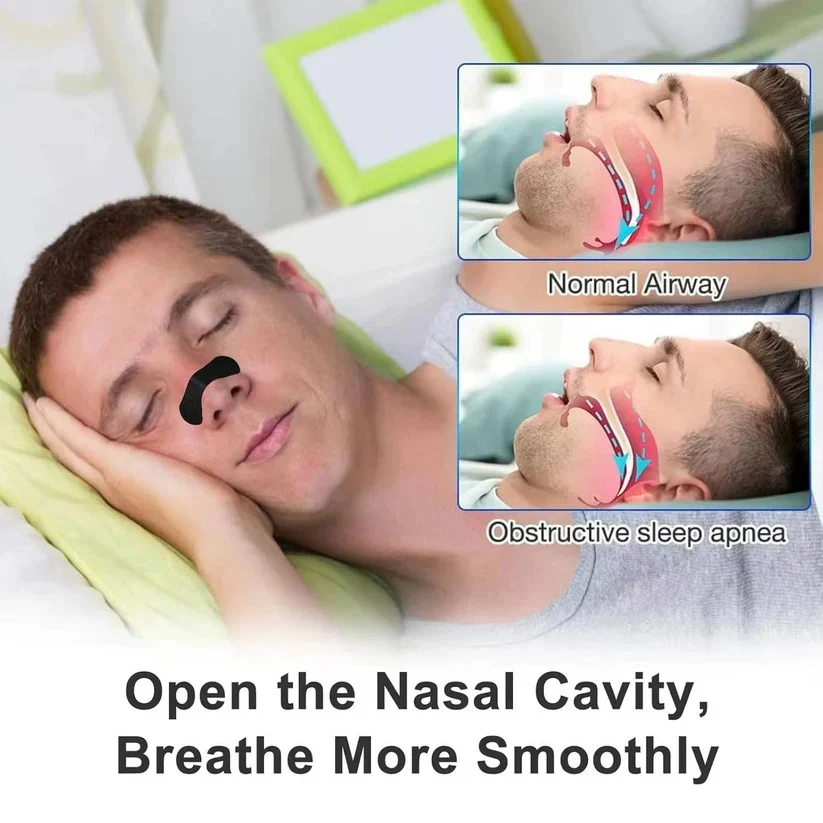 Triple Layer Nasal Strips for Nighttime Breathing Support - Image 8