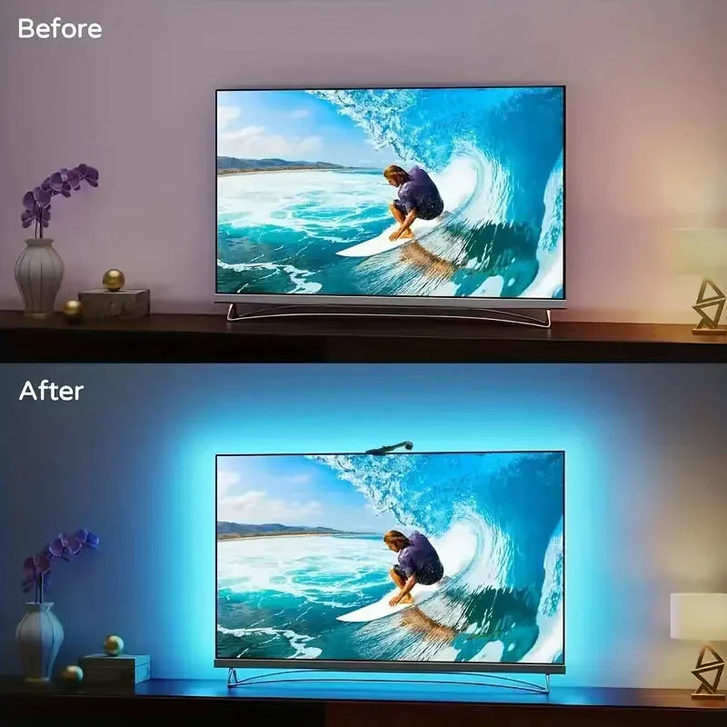 TV Backlight Led Strip with Remote Control - Image 3