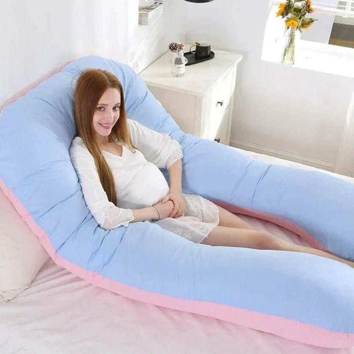 U-Shaped Body Pillow – Adjustable Full-Length Cushion for Sleep - Image 6