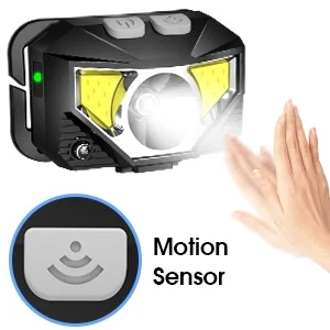 Rechargeable Headlamp with Motion Sensor, Set of 2 - Image 5