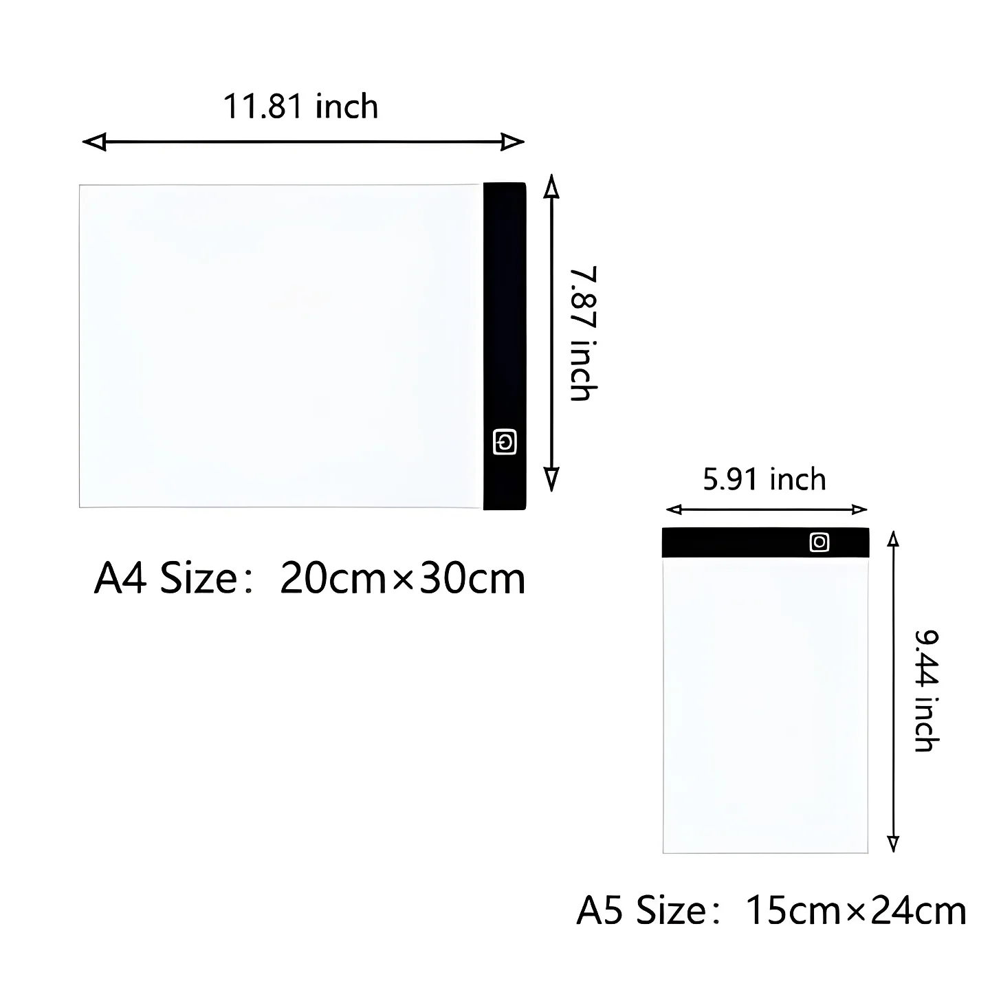 LED Tracing Light Pad with Adjustable Brightness for Drawing and Crafts - Image 10