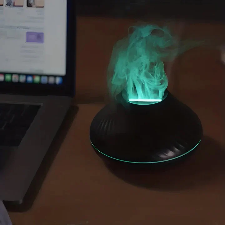 Ultrasonic Aroma Diffuser with Humidifier and Soft LED Lighting - Image 5