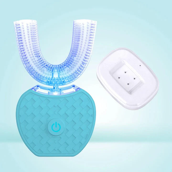 Ultrasonic Electric Toothbrush with Blue Light - Image 2