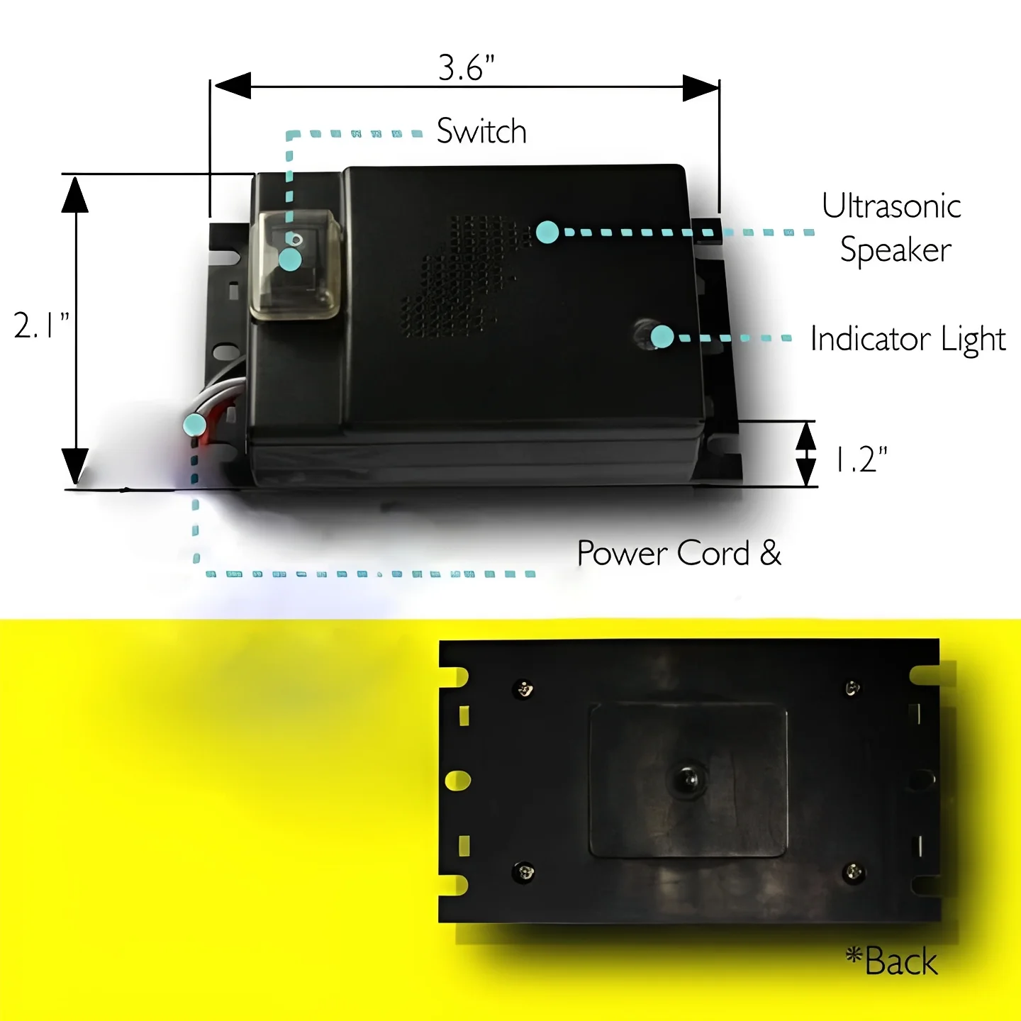Ultrasonic Vehicle Rodent Repeller with Motion Sensor - Image 4