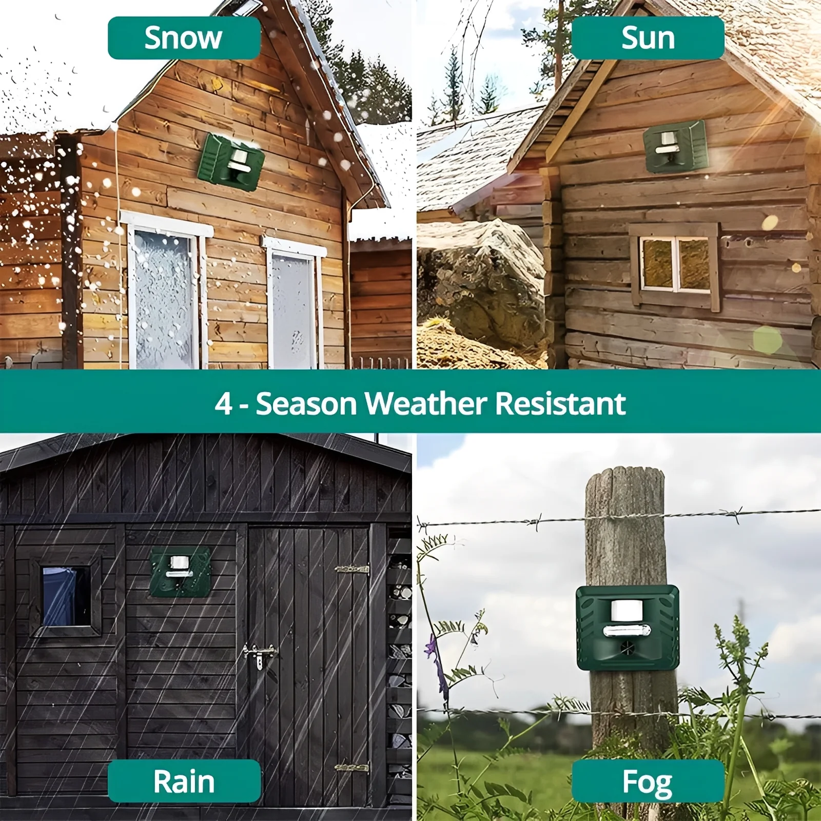 Ultrasonic Woodpecker Deterrent for Outdoor Pest Control - Image 8