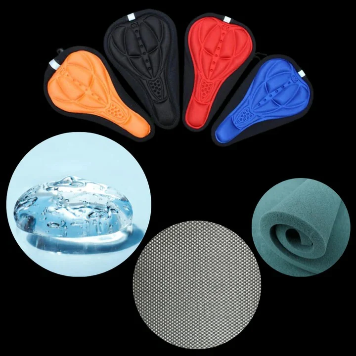 Bike Saddle Cover with Gel Layer and Adjustable Drawstring Fit - Image 6