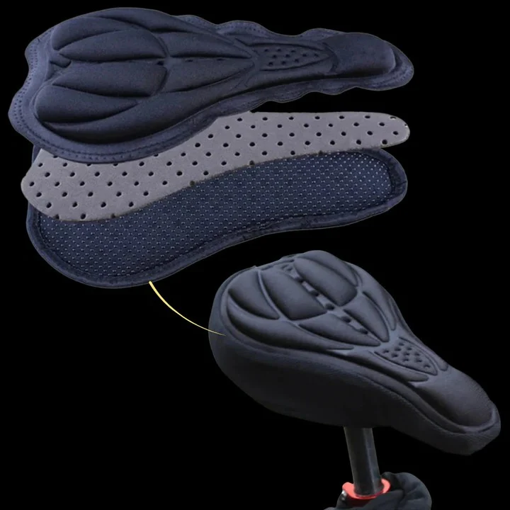 Bike Saddle Cover with Gel Layer and Adjustable Drawstring Fit - Image 8