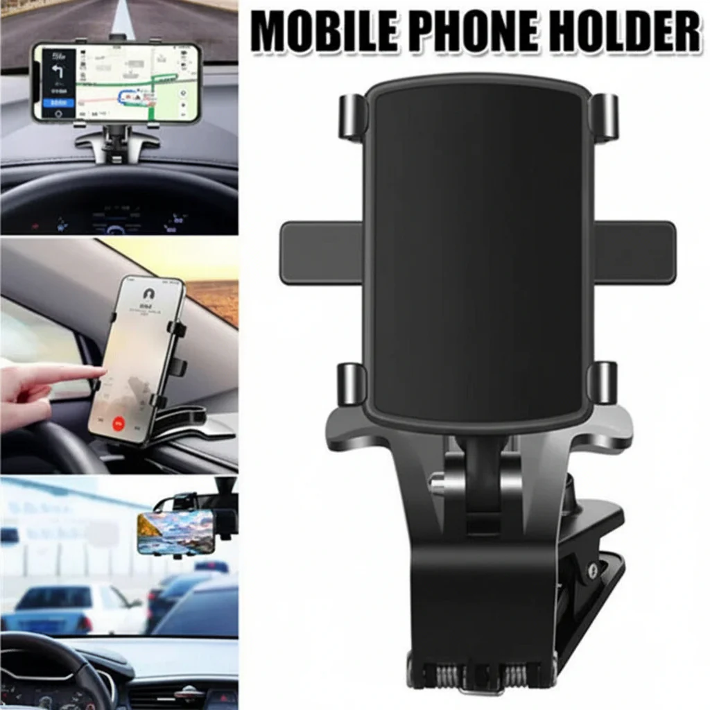 Universal Car Phone Holder with 360 Degree Rotation - Image 4