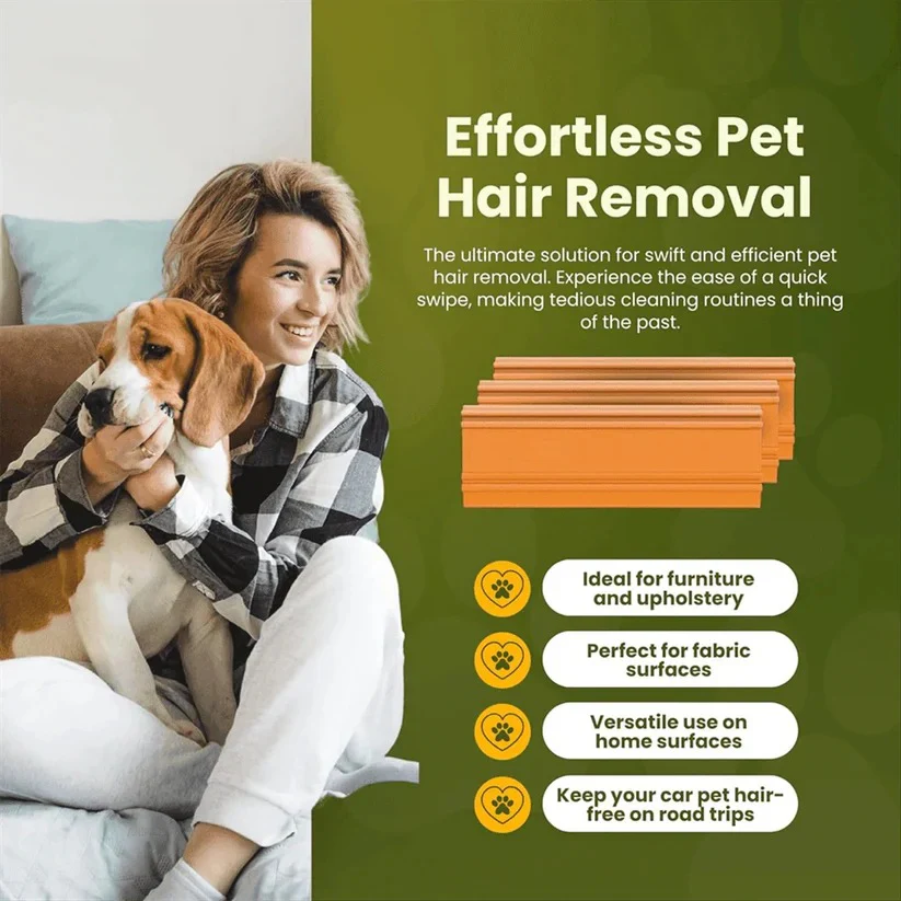 Upholstery Pet Hair Removal Tool for Cars and Furniture - Image 2