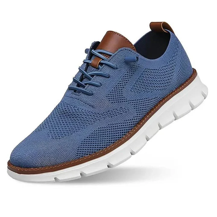Knit Fabric Casual Shoes with Wide Toe Box and Slip On Style - Image 5
