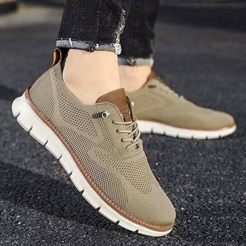 Knit Fabric Casual Shoes with Wide Toe Box and Slip On Style - Image 6