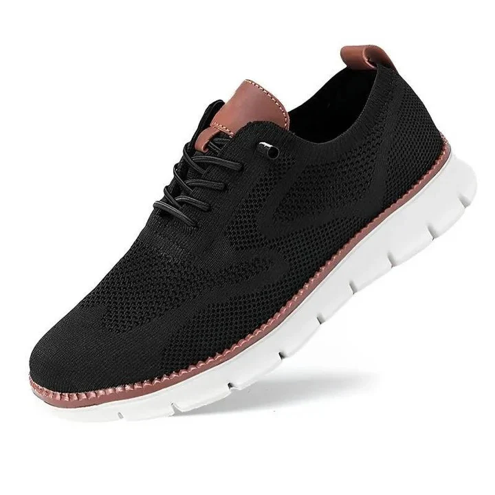 Urban Casual Walking Shoes with Wide Toe Box and Knit Upper - Image 10