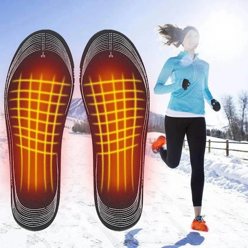 USB Rechargeable Heated Insoles for Warm Foot Comfort in Cold Weather - Image 3