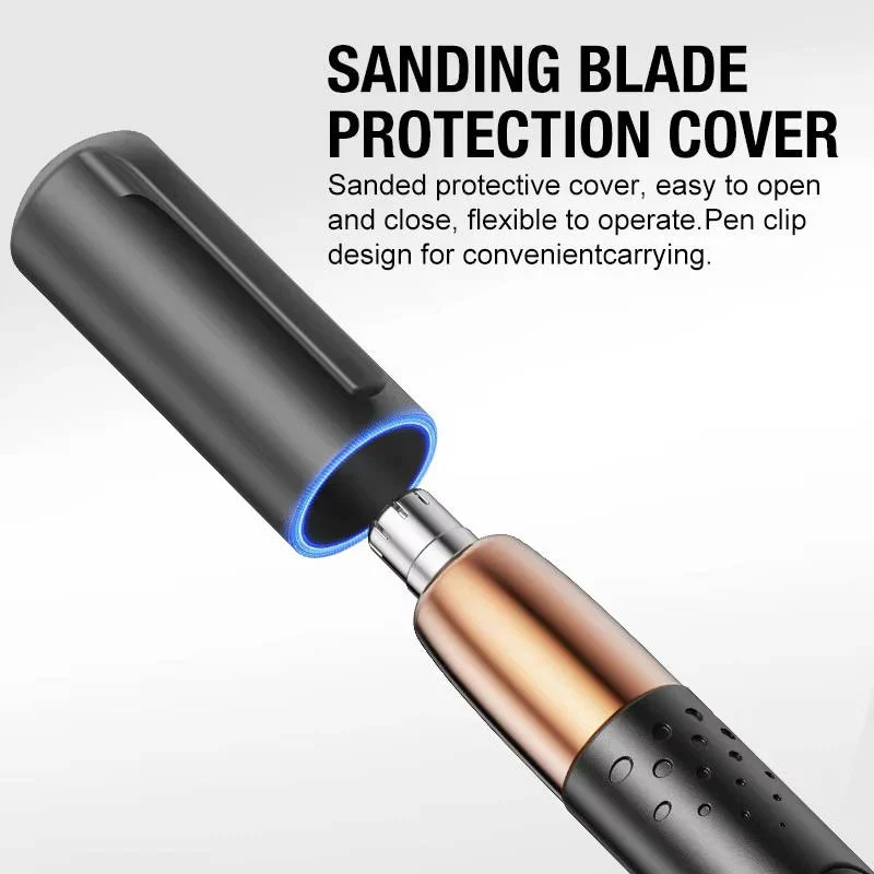 Unisex USB Rechargeable Nose and Ear Hair Trimmer - Image 5