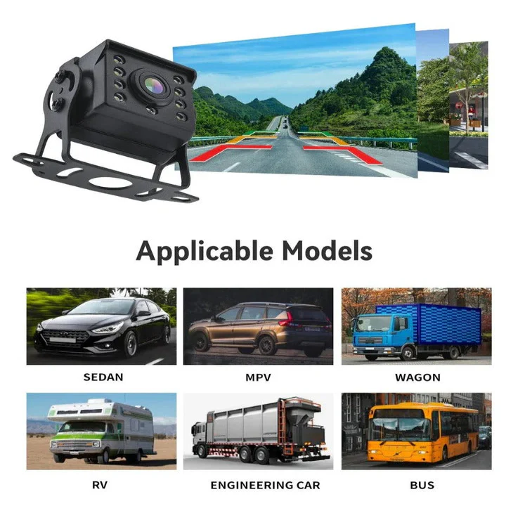 Wireless Vehicle Backup Camera and Rear View Monitor System - Image 2