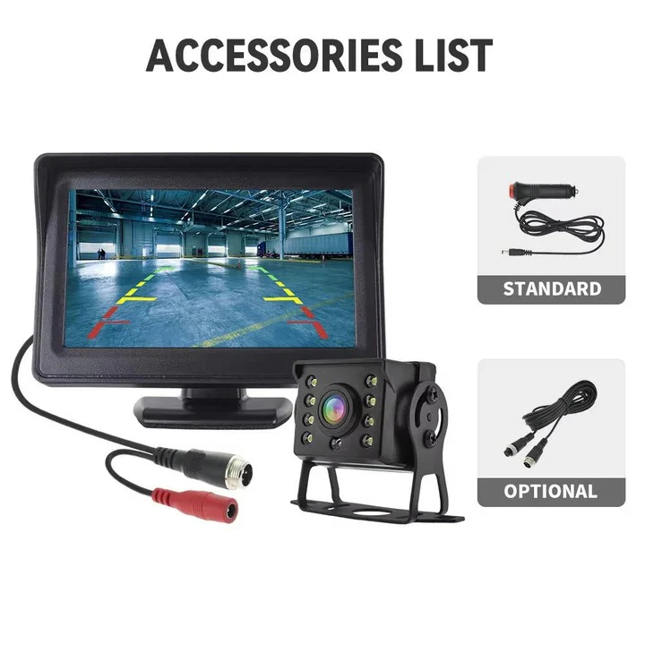 Wireless Vehicle Backup Camera and Rear View Monitor System - Image 7