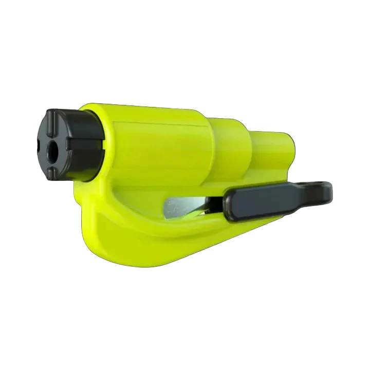 Portable 2 in 1 Car Safety Tool for Tempered Windows - Image 2