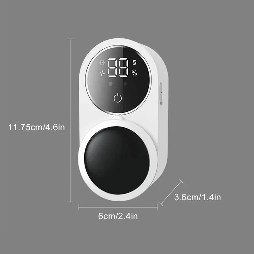 Wall Mount UV Toothbrush Holder with Touchless Sensor Organizer - Image 7
