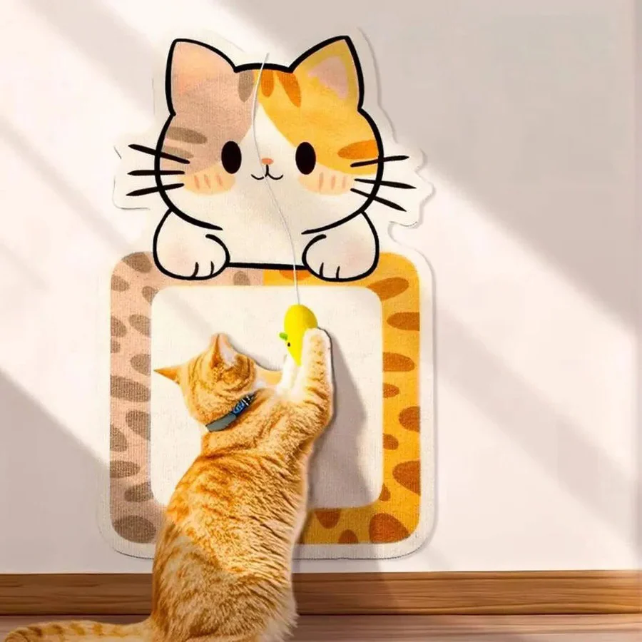 Wall Mounted Cat Scratching Post - Image 4