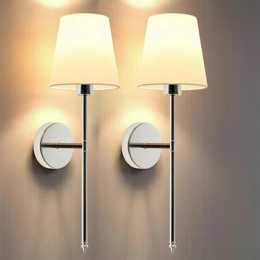 Wall Mounted Lights with Cordless Design, Set of 2 - Image 2