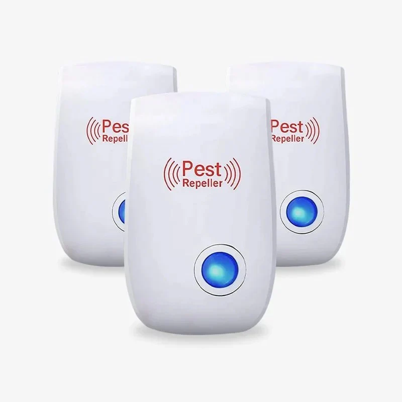 Ultrasonic Pest Repeller for Indoor Home Use with Single Button Design - Image 3