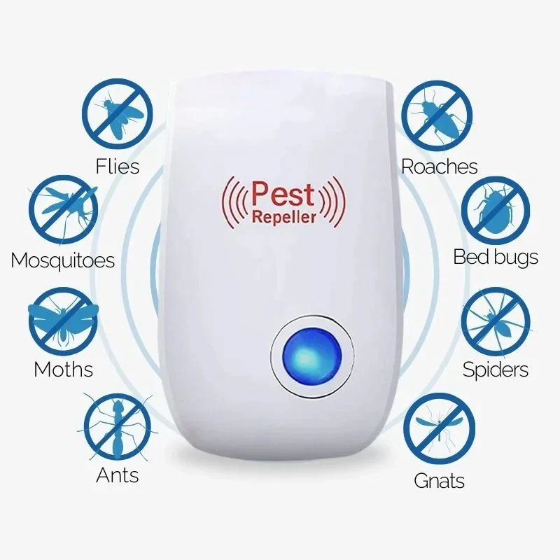 Ultrasonic Pest Repeller for Indoor Home Use with Single Button Design - Image 6
