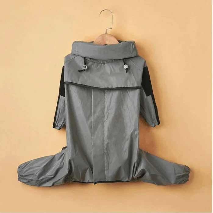 Waterproof Dog Raincoat with Adjustable Fit - Image 6