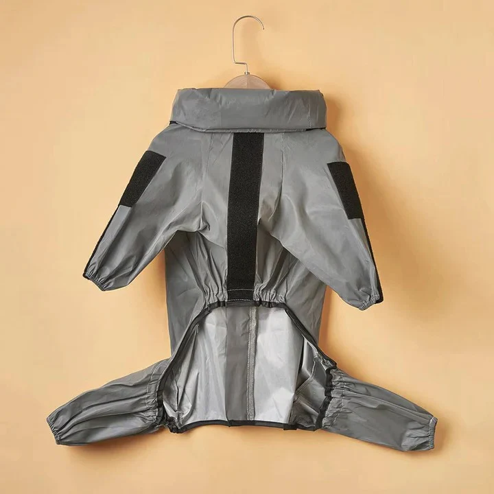 Waterproof Dog Raincoat with Adjustable Fit - Image 7