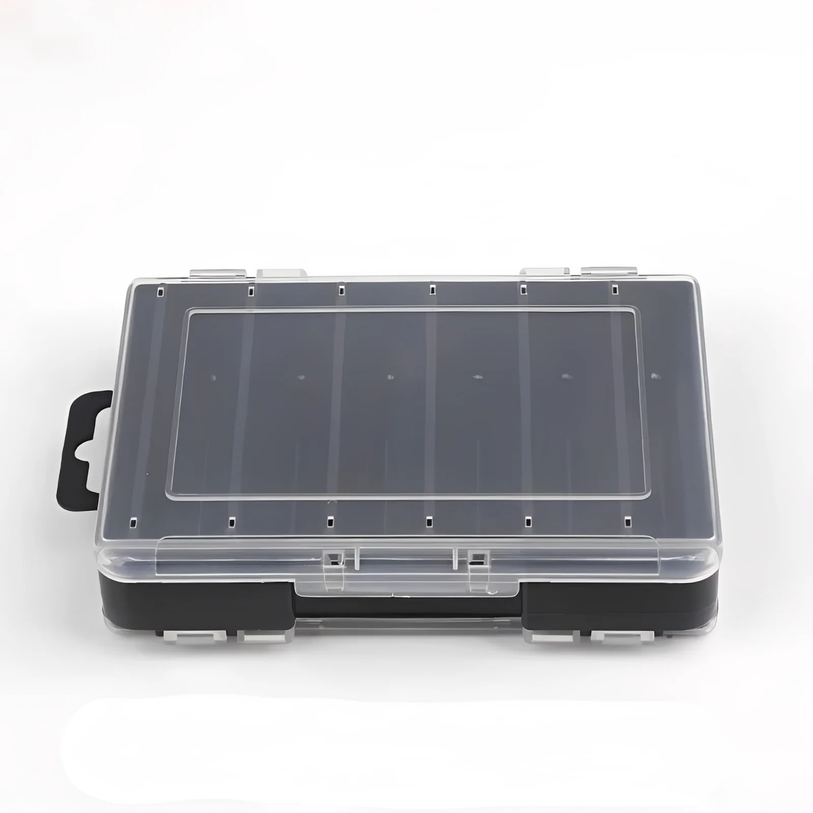 Fishing Tackle Box with Double Sided Compartment Storage - Image 3
