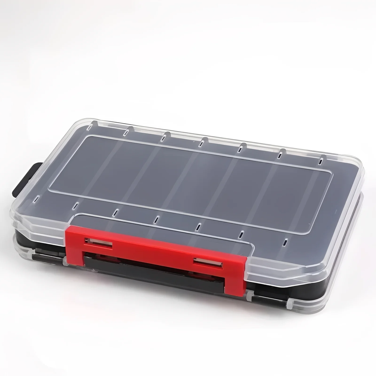 Fishing Tackle Box with Double Sided Compartment Storage - Image 8