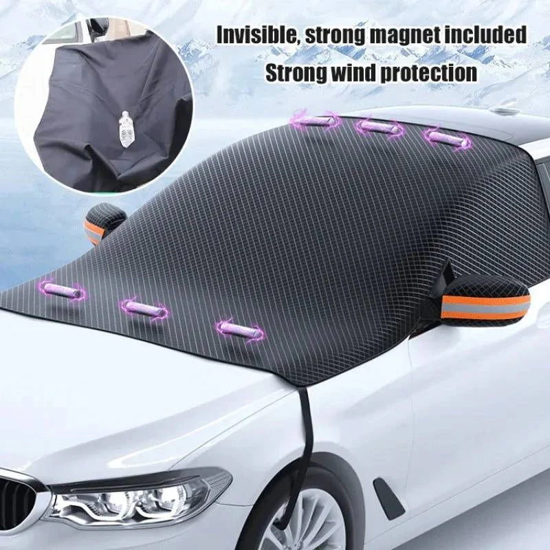 Waterproof Magnetic Car Windshield Cover for Snow and Ice - Image 2